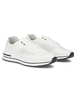 Dámské kožené ažurové polobotky Filippo DP7608/26 WH