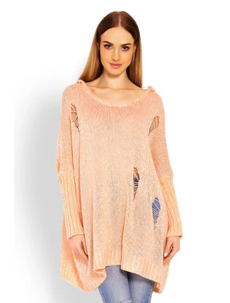 Dlouhý svetr model 114559 PeeKaBoo Dlouhý svetr model 114559 PeeKaBoo