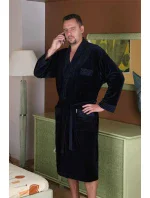 Dlouhý pánský župan De Lafense Velur 712 Dlouhý pánský župan De Lafense Velur 712