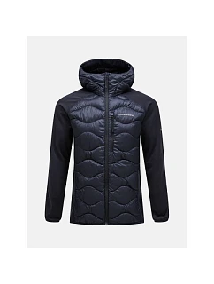 Bunda Peak Performance M Helium Down Hybrid Hood, černá