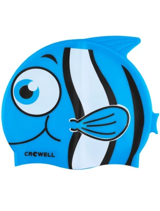 Dětská silikonová plavecká čepice Nemo Jr - Crowell