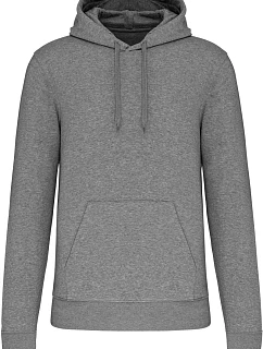 Kariban K 4027 Pánská eco-friendly mikina s kapucí 20.4027 grey heather