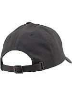 Flexfit 6245CM 6 panelová bavlněná keprová kšiltovka 55.6245 dark grey