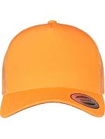 Flexfit 6506 5 panelová Retro Trucker kšiltovka 55.6506 neon orange