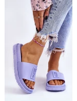 Dámské pantofle Big Star LL274431 Světle fialová Dámské pantofle Big Star LL274431 Světle fialová