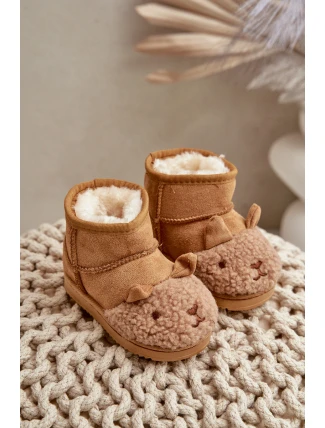 Zateplené Dětské Sněhové Boty Lamy Camel Esandira