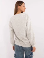 Mikina EM BL 617 16.01X světle šedá