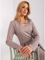 LK SK 509447 šaty.75P tmavě lila