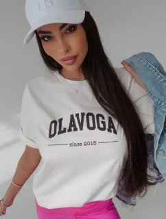 Dámské tričko 277111 ecru - Ola Voga