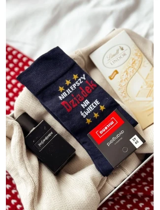 Milena Avangard 0125-102 Nejlepší dědeček ponožky 39-46