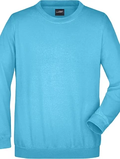 Daiber JN 40 Mikina z těžké bavlny 02.0040 turquoise