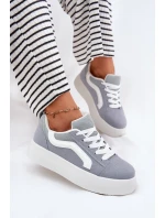 Dámské Tenisky Na Platformě Modré Tellnira Dámské Tenisky Na Platformě Modré Tellnira