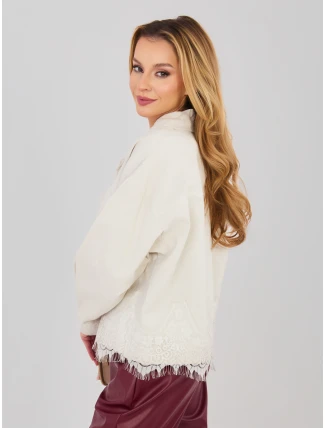 IT KR bunda FL10001.54 světle béžová