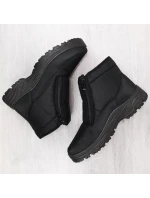 Novinky M EVE439 černé zateplené sněhule Novinky M EVE439 černé zateplené sněhule