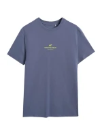 Pánské tričko 4F M2961 denim 4FWAW25TTSHM2961 32S pánské Pánské tričko 4F M2961 denim 4FWAW25TTSHM2961 32S pánské