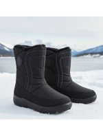 Dámské ploché zateplené sněhule černé Potocki SU33310