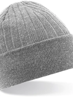 Beechfield B 447 Thinsulate™ pletená čepice 53.0447 heather grey