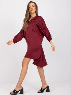 Šaty DHJ SK 13938 1.63P bordó