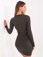 Šaty RV SK 7435.38 tmavá khaki