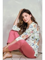 Dámské pyžamo Louisa 3247 S-XL Dámské pyžamo Louisa 3247 S-XL