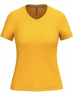 Kariban K 381 Dámské tričko s výstřihem do V 20.K381 yellow Kariban K 381 Dámské tričko s výstřihem do V 20.K381 yellow