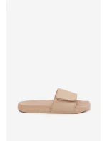 Dámské Pantofle Béžové 4FMM00FFLIF031A-83S