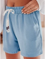 Dámské šortky NOT TOMORROW modré FashionStreet SY0446 Dámské šortky NOT TOMORROW modré FashionStreet SY0446