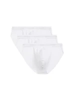 Pánská tanga 3 pack 1582 white - Atlantic