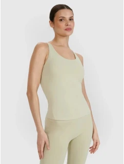 Dámský rychleschnoucí top 4F 4FWSS25TFSLF428-42S pro jógu a pilates Slim