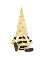 GNOM SITTING GHOST 35+6CM IN TRAMPS SPRING DECORATION dětské