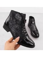 Dámské boty Bagger s ponožkou černé Sabatina