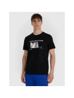 Pánské tričko s potiskem 4F 4FWAW25TTSHM3130-20S