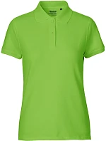 Neutral O 22980 Dámské piqué polo z bio bavlny 77.2280 lime Neutral O 22980 Dámské piqué polo z bio bavlny 77.2280 lime