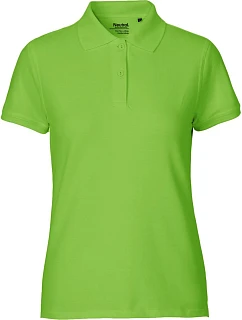 Neutral O 22980 Dámské piqué polo z bio bavlny 77.2280 lime
