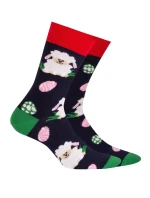 VELIKONOČNÍ VZOROVANÉ PONOŽKY U04.156