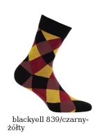 Pánské ponožky Wola Perfect Man vzorované W 94N03 Casual Pánské ponožky Wola Perfect Man vzorované W 94N03 Casual