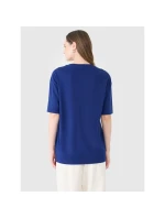 Dámské hladké tričko oversize 4F 4FRSS25TTSHF2694-31S