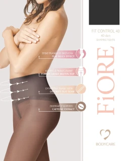 Fiore Fit Control 40 den M5205 barva:černá