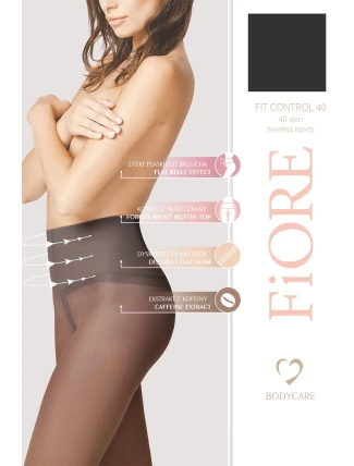Fiore Fit Control 40 den M5205 barva:černá Fiore Fit Control 40 den M5205 barva:černá