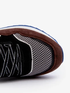 Pánské tenisky Big Star Memory Foam System Brown-Black