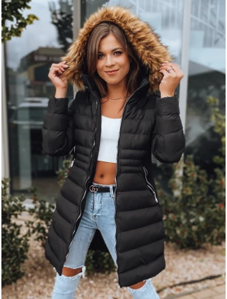 TERIS dámská zimní bunda černá FashionStreet TY3095