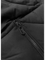 Zimowa kurtka damska z kapturem J Style czarny (16M9192-392)