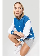 Kariban K 497 Unisex college bunda "Teddy" 20.K497 light royal/white Kariban K 497 Unisex college bunda "Teddy" 20.K497 light royal/white