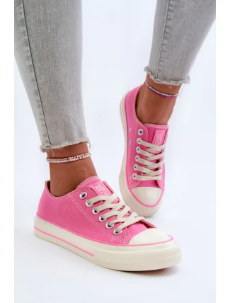 Nízké dámské tenisky Big Star NN274271 Růžové