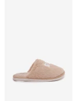 Domácí Obuv Dámské Kožešinové Béžové Maelis