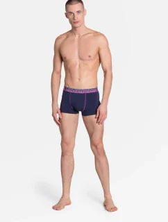 Luxusní boxerky 38835-MLC Sada 2 kusů v tmavě modré a tmavě růžové barvě - Henderson