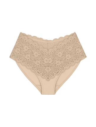 Dámské kalhotky Amourette Maxi - YELLOW - sv. béžové 0026 - TRIUMPH Dámské kalhotky Amourette Maxi - YELLOW - sv. béžové 0026 - TRIUMPH
