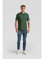 Fruit of the Loom Heavy 65/35 Pique Polo Piqué polo z těžké bavlny 16.3204 bottle green Fruit of the Loom Heavy 65/35 Pique Polo Piqué polo z těžké bavlny 16.3204 bottle green