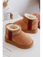 Dětské zateplené sněhule Camel Leonora