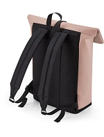 BagBase BG 335 Batoh Roll-Top matné PU 52.0335 nude pink BagBase BG 335 Batoh Roll-Top matné PU 52.0335 nude pink